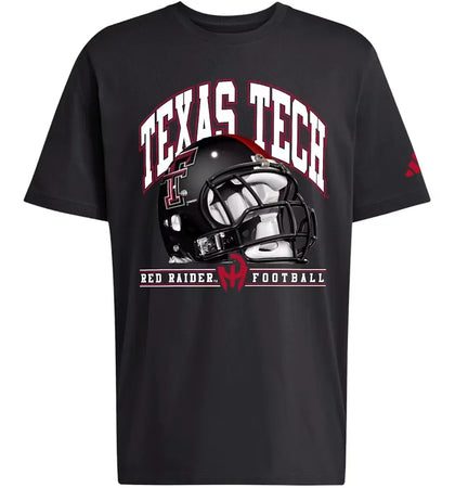 adidas Raiders Graphic T-Shirt Red Black - authentic adidas apparel