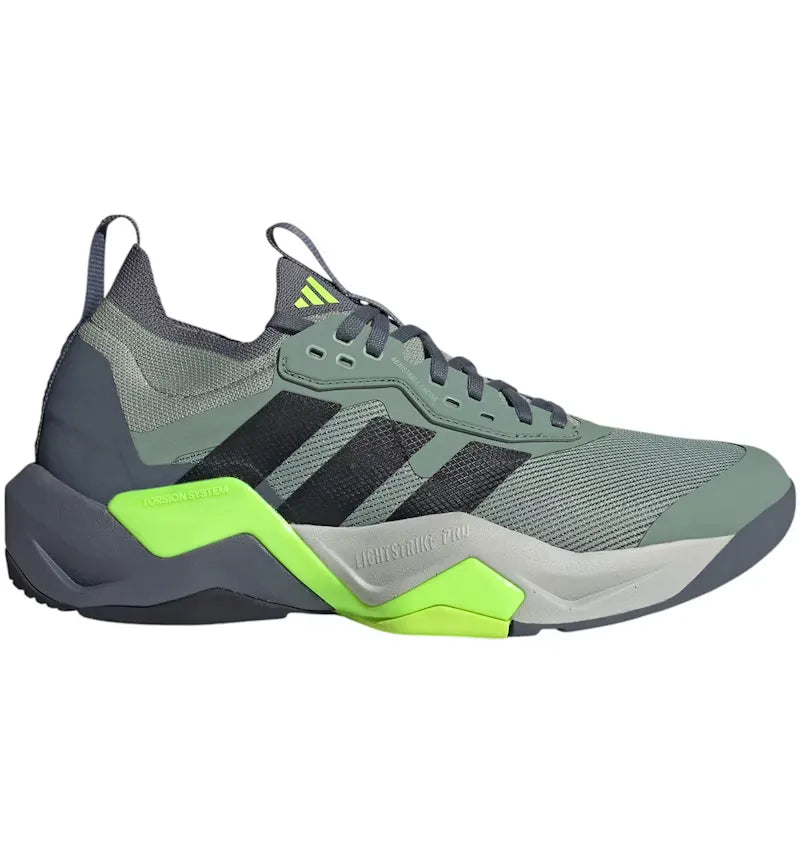 adidas Rapidmove ADV 2 Hiit Silver Green Core Black Lucid Lemon - vue 360