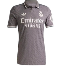 adidas Real Madrid 24/25 Third Jersey Charcoal/Charcoal