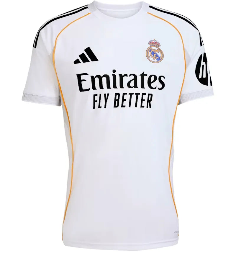 adidas Kids' Real Madrid 25/26 Home Jersey White - vue 360