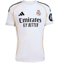 adidas Kids' Real Madrid 25/26 Home Jersey White