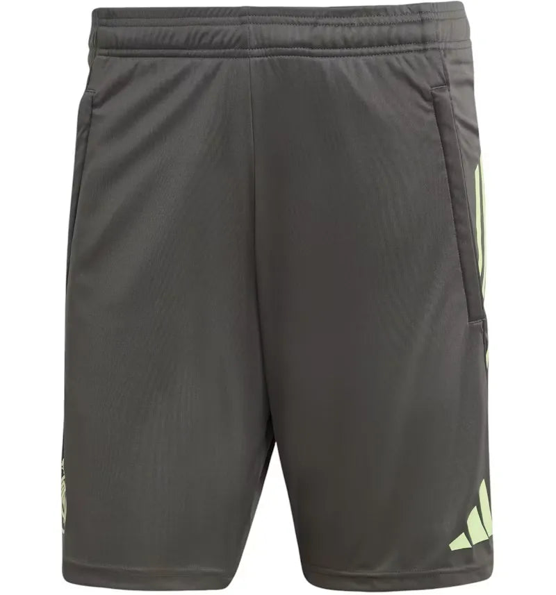 adidas Real Madrid Tiro 25 Competition Shorts Utility Grey - vue 360