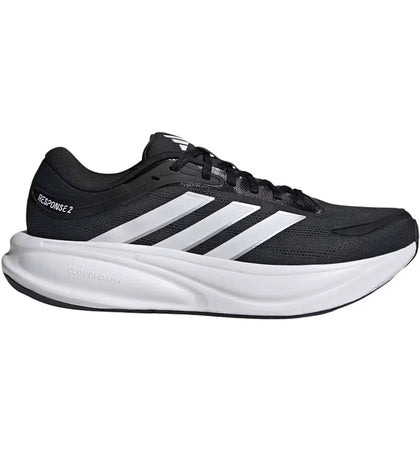 adidas Response 2 Black Cloud White Silver - authentic adidas sneakers