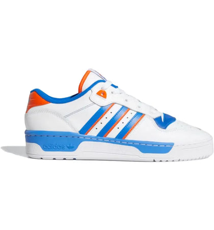 adidas Rivalry Low Cloud White Blue - authentic adidas sneakers