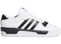 adidas Rivalry Low Cloud White Core Black Stripes
