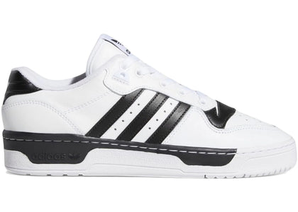 adidas Rivalry Low Cloud White Core Black Stripes - sneakers view 2