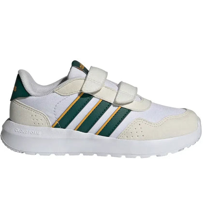 adidas Run 60s Cloud White Collegiate Green Collegiate Gold (PS) - authentic adidas sneakers