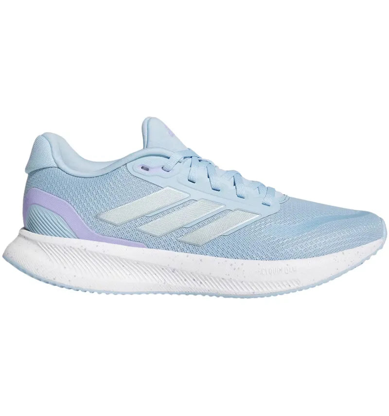 adidas Runfalcon 5 Clear Sky Magic Grey Metallic (Women's) - vue 360