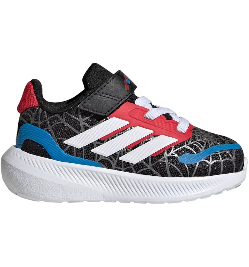 adidas Runfalcon Spider-Man Core Black Cloud White Pure Ruby (TD) - vue 360
