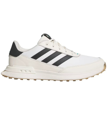 adidas S2G 24 Leather Spikeless Golf Cloud White Carbon Chalk White - authentic adidas sneakers