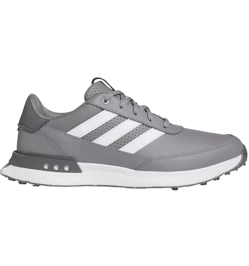 adidas S2G 24 Leather Spikeless Golf Grey Cloud White Grey - vue 360