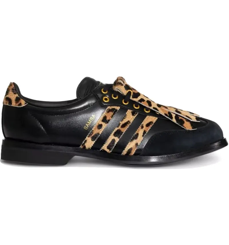 adidas Samba Bowling Shoe Leopard Black - vue 360