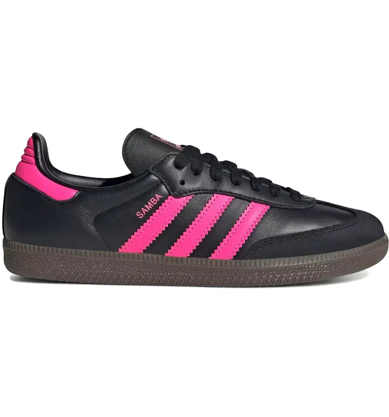 adidas Samba OG Black Lucid Pink (Women's) - vue 360