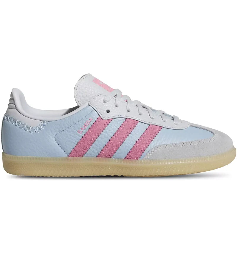 adidas Samba OG Blue Pink (GS) - vue 360