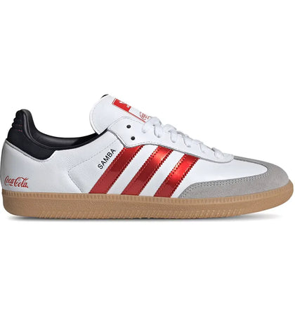 adidas Samba OG Coca-Cola White - authentic adidas sneakers