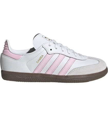 adidas Samba OG White Clear Pink Gum (PS) - authentic adidas sneakers
