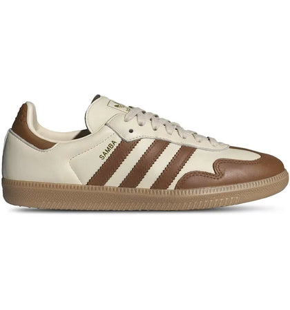 adidas Samba OG Wonder White Dusky Bronze (Women's) - authentic adidas sneakers