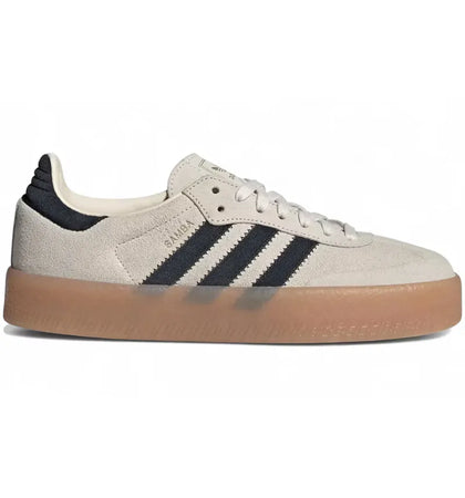 adidas Samba Sambae Wonder White Core Black Gum (Women's) - authentic adidas sneakers
