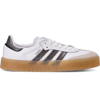 adidas Sambae Cloud White Black Gum (Women's) - authentic adidas sneakers