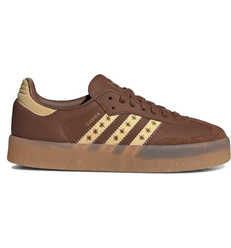 adidas Sambae Preloved Brown Orange Tint (Women's) - vue 360