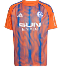 adidas Schalke 04 Jersey Team Orange Royal Blue