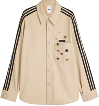 adidas Song For The Mute Adi006 Shirt Jacket Stone Khaki