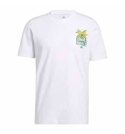 adidas Splash On Graphic Tee White - authentic adidas product