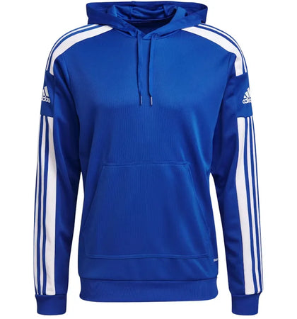 adidas Squadra 21 Hoodie Royal Blue White - authentic adidas apparel