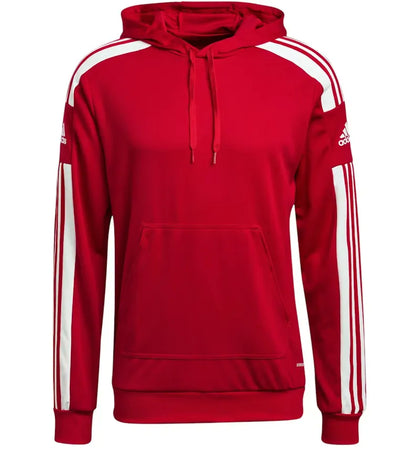 adidas Squadra 21 Hoodie Team Power Red White - authentic adidas apparel