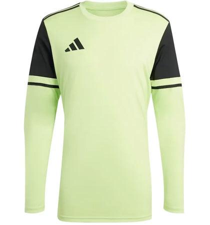 adidas Squadra 25 Goalkeeper Long Sleeve Jersey Pulse Lime Black - authentic adidas apparel