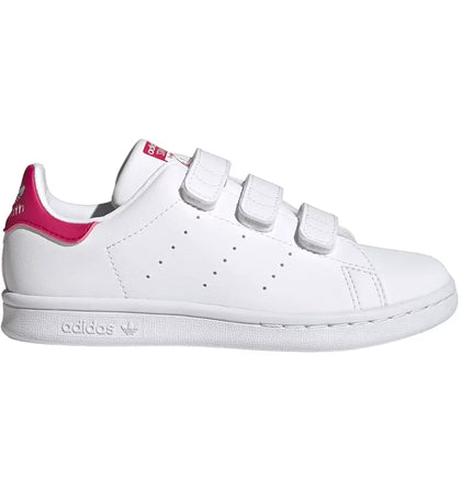 adidas Stan Smith Cloud White Bold Pink (PS) - authentic adidas sneakers