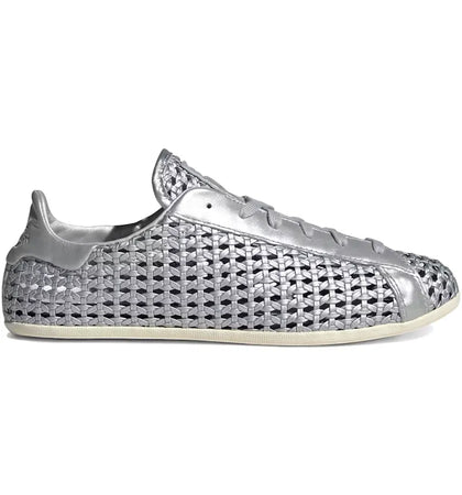 adidas Stan Smith Lo Pro Basketweave Silver Metallic (Women's) - authentic adidas sneakers