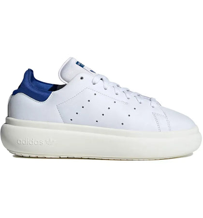 adidas Stan Smith Platform White Royal Blue (Women's) - authentic adidas sneakers