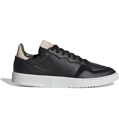 adidas Supercourt Core Black Linen - authentic adidas sneakers