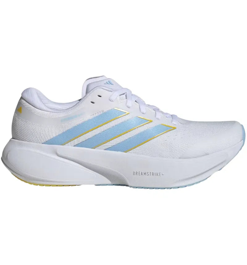 adidas Supernova Rise 3 White Glow Blue Yellow (Women's) - vue 360