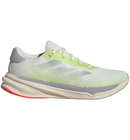 adidas Supernova Stride Off White Silver Metallic Pulse Lime - authentic adidas sneakers