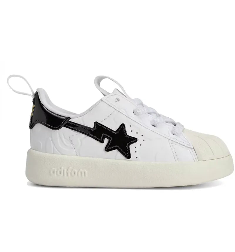 adidas Superstar 360 Bape White Black (TD) - vue 360