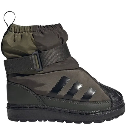 adidas Superstar 360 Boot Shadow Olive Black Focus Olive (TD) - authentic adidas sneakers