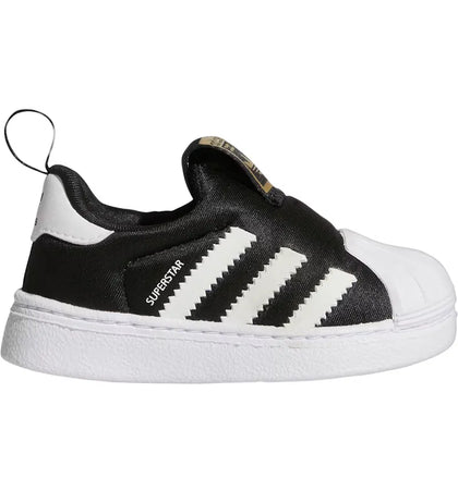 adidas Superstar 360 Core Black Cloud White Gold Metallic (TD) - authentic adidas sneakers