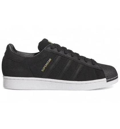adidas Superstar ADV Core Black Cloud White Gold - authentic adidas sneakers