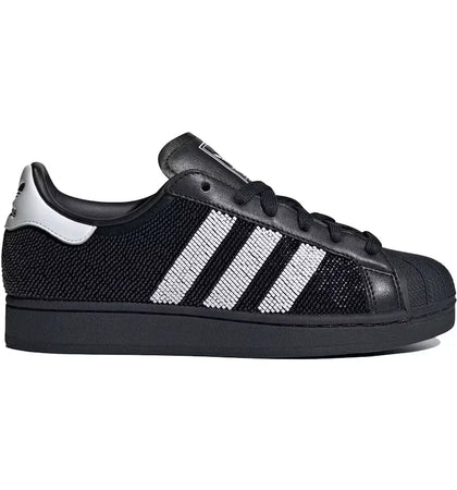 adidas Superstar Beaded Black White (Women's) - authentic adidas sneakers