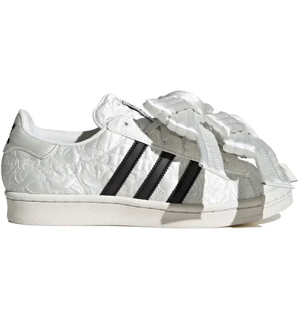 adidas Superstar Caroline Hu White Black (Women's) - authentic adidas sneakers