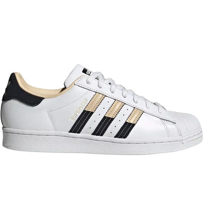 adidas Superstar Cloud White Sand Strata Core Black - authentic adidas sneakers