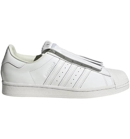 adidas Superstar Fringe White (Women's) - authentic adidas sneakers