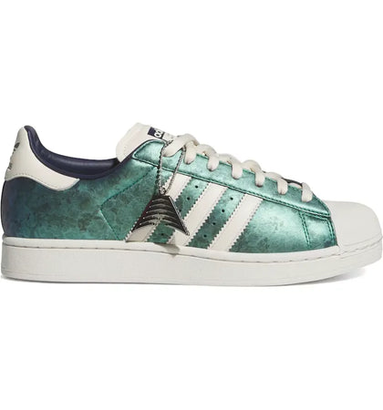 adidas Superstar II Anthony Edwards Green Silver - authentic adidas sneakers