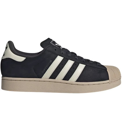 adidas Superstar II Black Off White Stone Khaki - authentic adidas sneakers