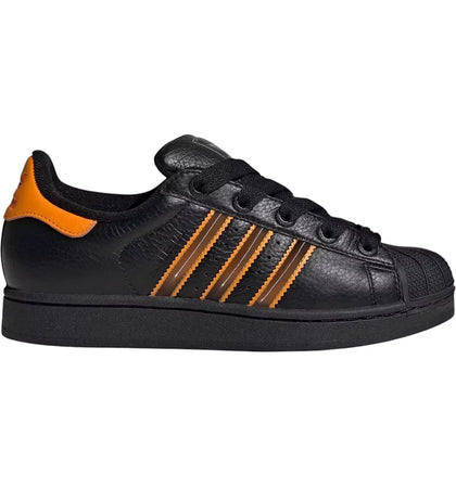 adidas Superstar II Core Black Crew Orange Semi Impact Orange (Women's) - authentic adidas sneakers