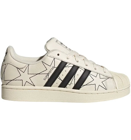 adidas Superstar II Cream White Black Stars (Women's) - authentic adidas sneakers