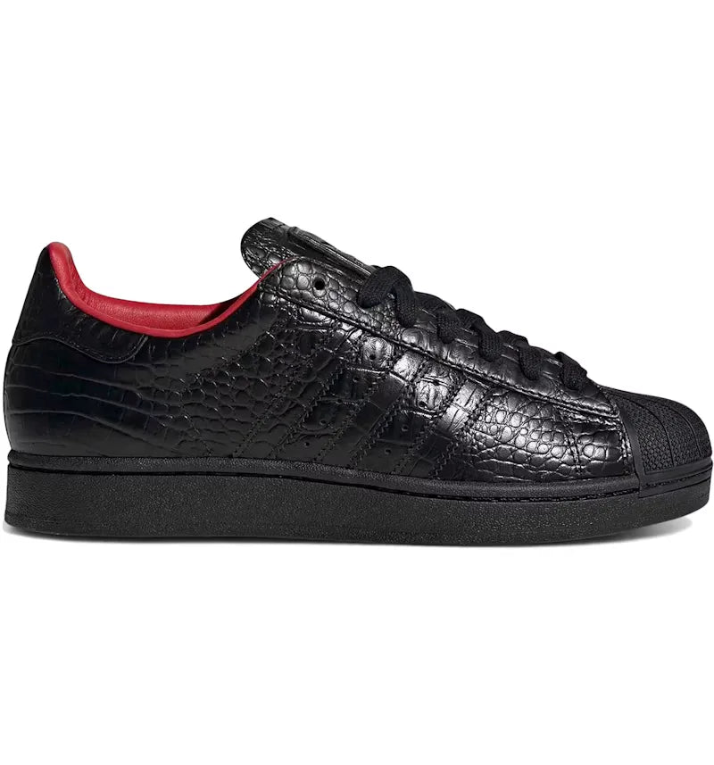 adidas Superstar II Croc Black - vue 360