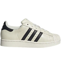 adidas Superstar II Off White Black Cracked Leather (Women's)